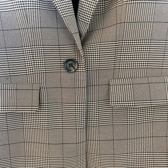 EVEREVE June St. Plaid Blazer Size M NWT Brown Pockets and Buttons - Picture 7 of 11
